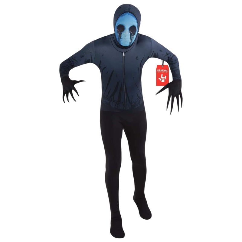 Morphsuits Official Eyeless Jack Urban Legends Kids Halloween Fancy Dress Costume - Small (Age 6-8) - Image 1